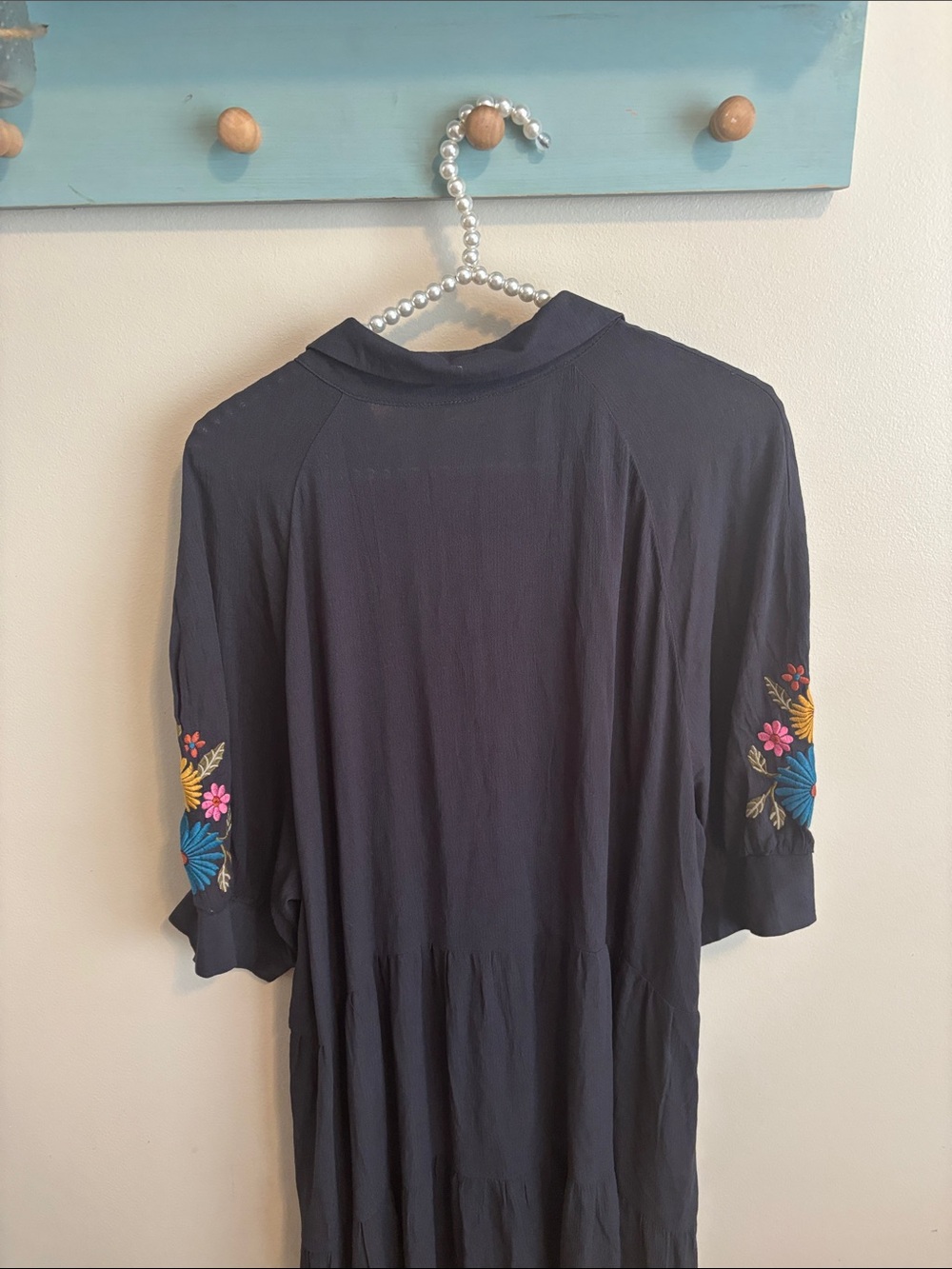 NEW Natural Life Rebecca Embroidered Midi Dress size xl - Picture 6 of 7